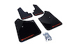 MF5URBLKRD Mud Flap Kit for 2003-2008 Subaru Forester 2.5X/XT - Red Logo