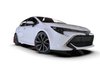 MF67URRDWH Mud Flap Kit for 2020 Toyota Corolla Hatchback Red Mud Flap/White Logo - Red Mud Flap/White Logo - image 3