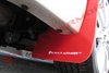 MF6URRDWH Mud Flap Kit for 2008-2011 Subaru Impreza Impreza/WRX - Red Mud Flap/White Logo - image 2