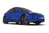 MF72URBLKWH Mud Flap Kit for 2020-22 Tesla Model Y - White Logo - image 3