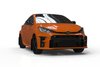 MF74URRDWH Mud Flap Kit for 2020-22 Toyota GR Yaris Hatch - Red Mud Flap/White Logo - image 3