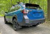MF76URBLKBL Mud Flap Kit Fits Select Subaru Outback Wilderness - Blue Logo - image 2