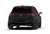 MF80URBLKRD Mud Flap Kit for   2022 VW MK8 Golf GTI & R  - Red Logo - image 2