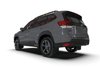 MF82URBLKGRY Mud Flap Kit Fits Select Subaru Forester & Forester Wilderness  - Grey Logo - image 2