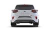 MF86URBLKRD Mud Flap Kit for 2020-22 Ford Puma ST - Red Logo - image 2