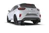 MF86URBLKWH Mud Flap Kit for 2020-22 Ford Puma ST - White Logo - image 2