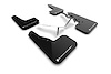 MF90URBLKWH Mud Flap Kit for  2022 Honda Civic, Civic Si, Sport - White Logo - image 1