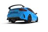 MF97URBLKNB Mud Flap Kit Fits Select Honda Civic Type R - Nitrous Blue Logo - image 2