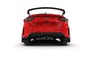 MF97URBLKRD Mud Flap Kit Fits Select Honda Civic Type R - Red Logo - image 2