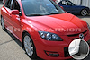 MF9BASBLK Mud Flap Kit for 2004-2009 Mazda 3 I/Mazdaspeed/S - Black Logo - image 1
