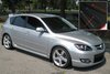 MF9URBLKBL Mud Flap Kit for 2004-2009 Mazda 3 I/Mazdaspeed/S - Blue Logo - image 2