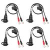 Permanent Battery Lead SAE Charging Cable [1/4 in. (6 mm) & 5/16 in. (8 mm) Battery Ringlets] - image 1