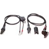 Battery Charging Adapter Cable [12 mm DIN Bike Socket to 1/4 in. (6 mm) Battery Ringlets] - image 2