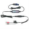 USB Charging Port and Battery Monitor Kit [Permanent Lead Connection 1/4 in. (6 mm) Ringlets]