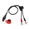 Heavy-Duty Permanent Battery Lead SAE Charging Cable [1/4 in. (6 mm) & 5/16 in. (8 mm) Battery Ringlets] - image 3