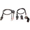 Battery Charger Adapter Cable [DIN 12 mm Bike Socket with Panel Mount to 1/4 in. (6 mm) Ringlets] - image 2