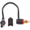Battery Charger Adapter Cable [DIN Bike 90-Degree Plug to 2-Pin SAE Charge Connector] - image 2