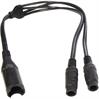 Battery Charger Y-Splitter Cable [2-Pin SAE Charge Connector to (2) DC 2.500 mm Socket] - image 1