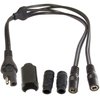 Battery Charger Y-Splitter Cable [2-Pin SAE Charge Connector to (2) DC 2.500 mm Socket] - image 2