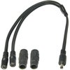 DC Connector Y-Splitter Cable [DC Plug to (2) DC 2.500 mm Socket] - image 2