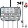 3 Quad Bank Automatic Battery Charger & Maintainer [0.8 Amps / 12 V] - image 4