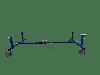 BCA-3000 Body Cart Adjustable - image 2