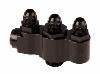 Fuel Pump Manifold Block for Sprint Pumps (3) -06 AN Outlet Ports - image 1