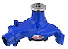 SuperCool Water Pump Blue Powder Coated 1969-93 Small Block Chevy - image 1