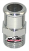 Water Pump Hose Nipple Chrome 3/4" Hose - image 1