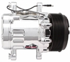 A/C Compressor Sanden Style SD7 8-Groove - Polished - image 1