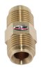 Power Steering Saginaw Hose Fitting 3/8 in. Male Inverted Flare x 3/8 in. Male SAE Flare - image 2