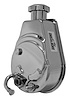 Saginaw Power Steering Pump GM Pickup Truck - Press Fit Shaft - Chrome
