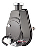 Saginaw Power Steering Pump 1987-1980 GM Pickup Truck V6/V8 - Press Fit Shaft - Stealth Black - image 1