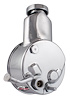 Saginaw Power Steering Pump 1975-1979 GM Truck 7.4L 454 V8 Mark IV - Press Fit Shaft - Chrome - image 1