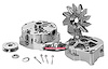 Alternator Case Kit Chrome - image 1