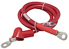 754436 Heavy-Duty Charge Wire w/Boot 4-Gauge Red [36 in. Long] - image 1