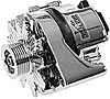 CHROME ALTERNATOR . FORD INT. REG - image 1
