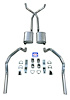 23020 1967-1969 Camaro X-Style 2-1/2 in. Exhaust System w/ Big Block w/ Long Style Headers - image 1