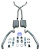 23021 1967-1969 Camaro X-Style 2-1/2 in. Exhaust System w/ Big Block w/ Long Style Headers - image 1