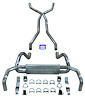 23022S 1967-1969 Camaro X-Style 2-1/2 in. Exhaust System w/ Big Block w/ Long Style Headers, 304 Stainless Steel - image 1