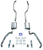 23026S 1967-1969 Camaro 2-1/2 in. Exhaust System w/ Big Block w/ Cast Iron Manifolds, 304 Stainless Steel - image 1