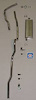 63010S-M 1956 Chevrolet Full-Size Convertible 6-cyl Exhaust System, 304 Stainless Steel, Modified - image 1