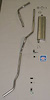 63011 1956 Chevrolet Full-Size Station Wagon exc. 9-Pass. 6-cyl Exhaust System - image 1