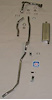 63022S 1957 Chevrolet Full-Size Exhaust System, 304 Stainless Steel - image 1