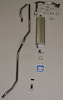63023S 1957 Chevrolet Full-Size Exhaust System, 304 Stainless Steel - image 1
