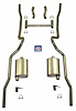 63028-R Exhaust System, 1955-1957 Chevrolet Full-Size - image 1