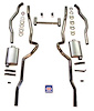 63031 1955-1957 Chevrolet Full-Size 2-1/2 in. Dual Turbo Exhaust System - image 1