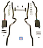 63037-R Dual Turbo Exhaust System, 1955-1957 Chevrolet Full-Size, 2-1/2 in. - image 1