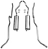 63044S-M 1957 Chevrolet Full-Size Exhaust System, 304 Stainless Steel, Modified - image 1