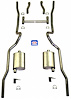 63055-P Exhaust System, 1955-1957 Chevrolet Full-Size - image 1